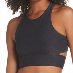 Outdoor Voices Slashback Crop - Charcoal